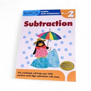 Kumon Math Workbook Grade 2 Subtraction